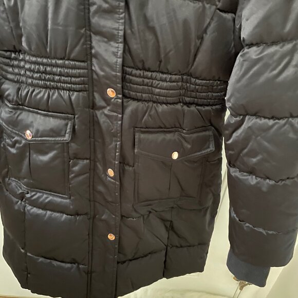 ThereAbouts Outerwear - Black Puffer Coat - Girls XL - NWT - Picture 3 of 12